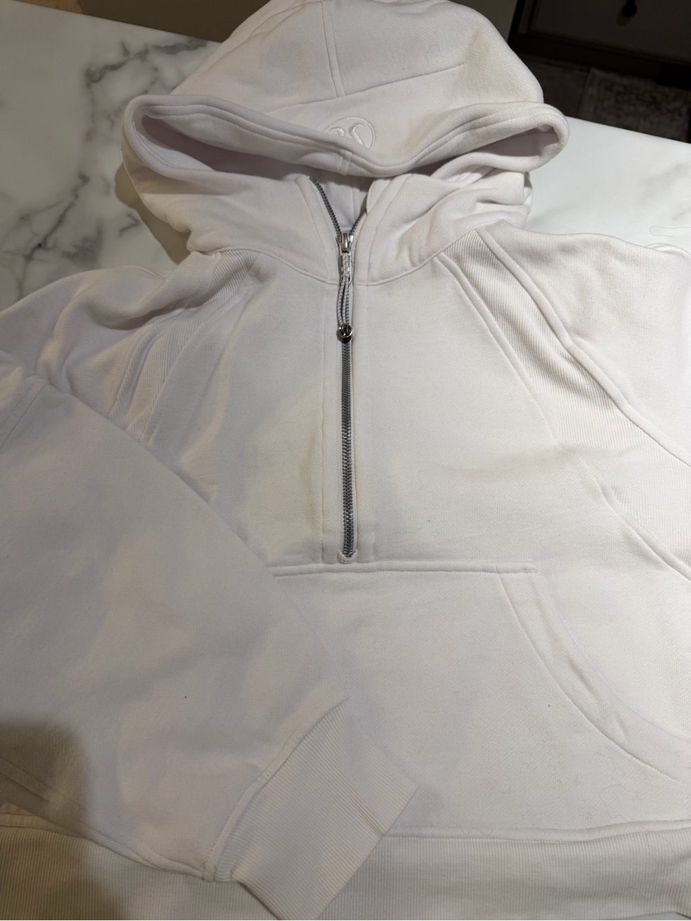 lululemon cropped scuba quart zip